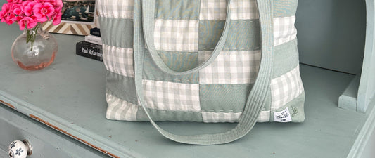 How to Sew a Quilted Tote Bag Corner Seam