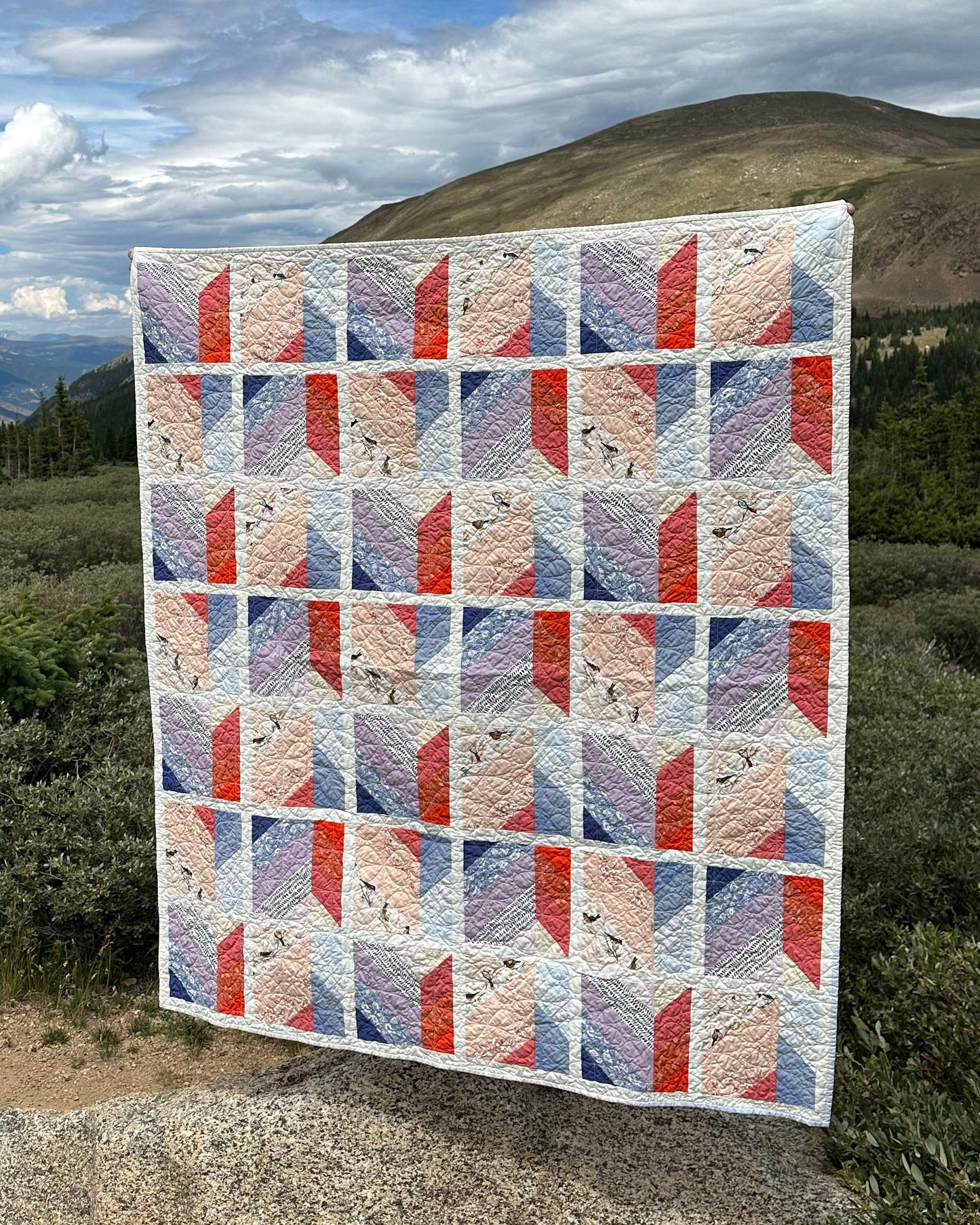 Alpenglow Quilt Pattern (PDF Download)