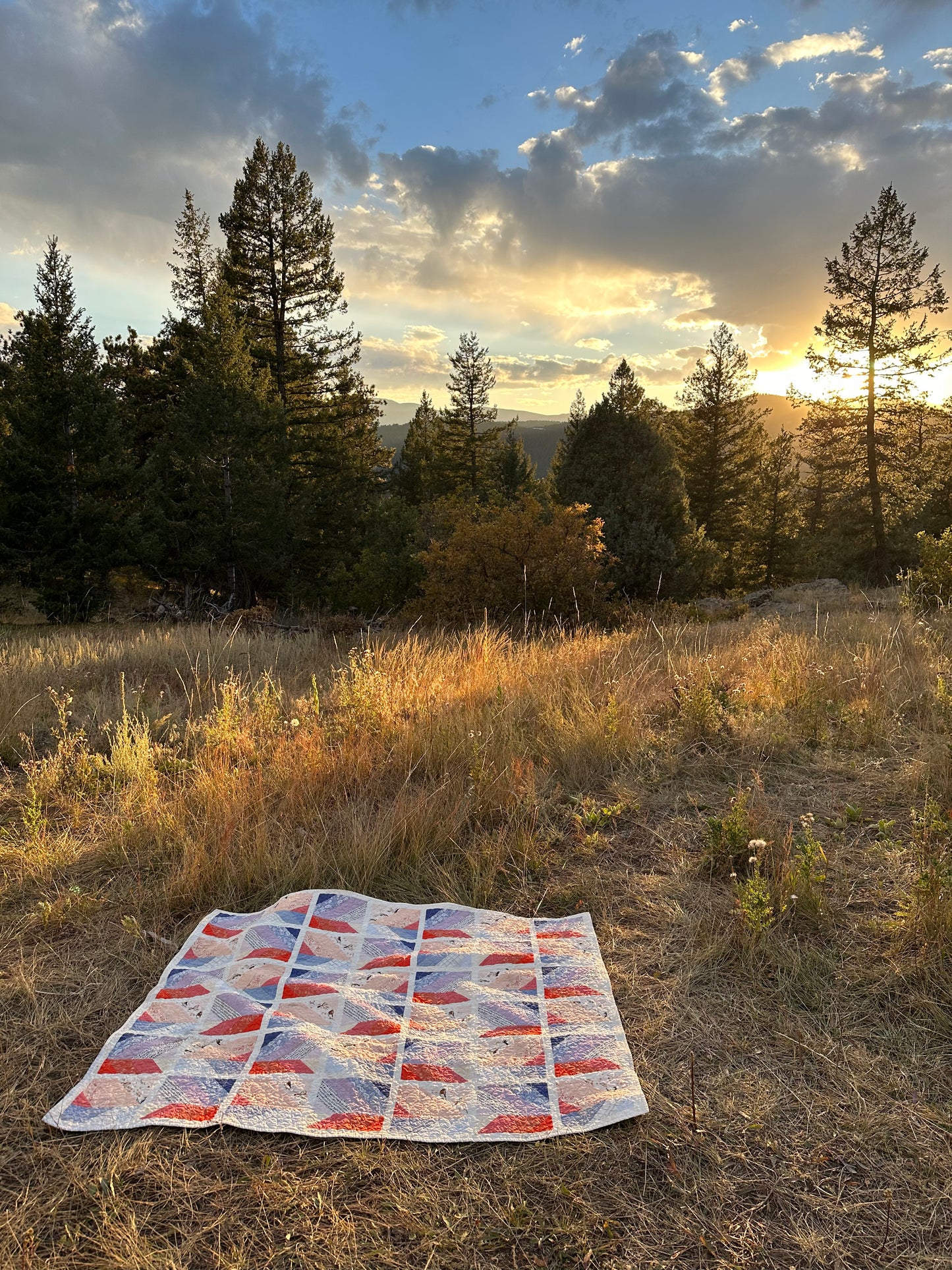 Alpenglow Quilt Pattern (PDF Download)