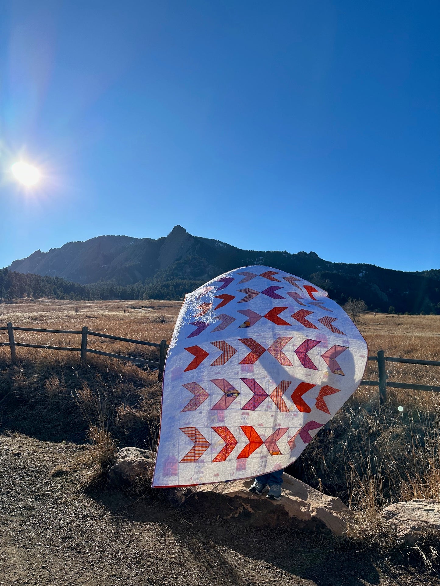 Midnight on the 707 Quilt Pattern (PDF Download)