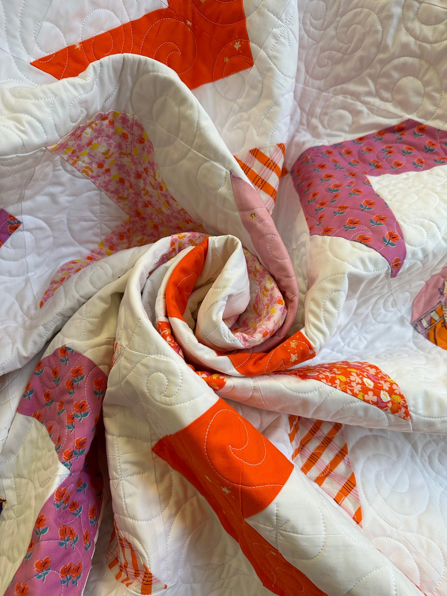 Midnight on the 707 Quilt Pattern (PDF Download)