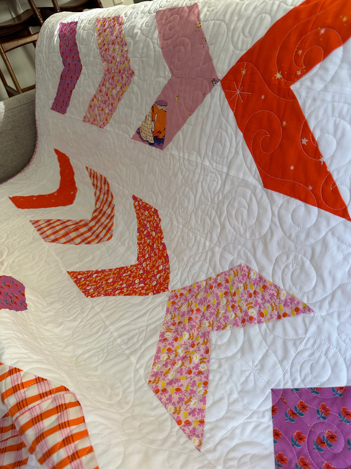 Midnight on the 707 Quilt Pattern (PDF Download)
