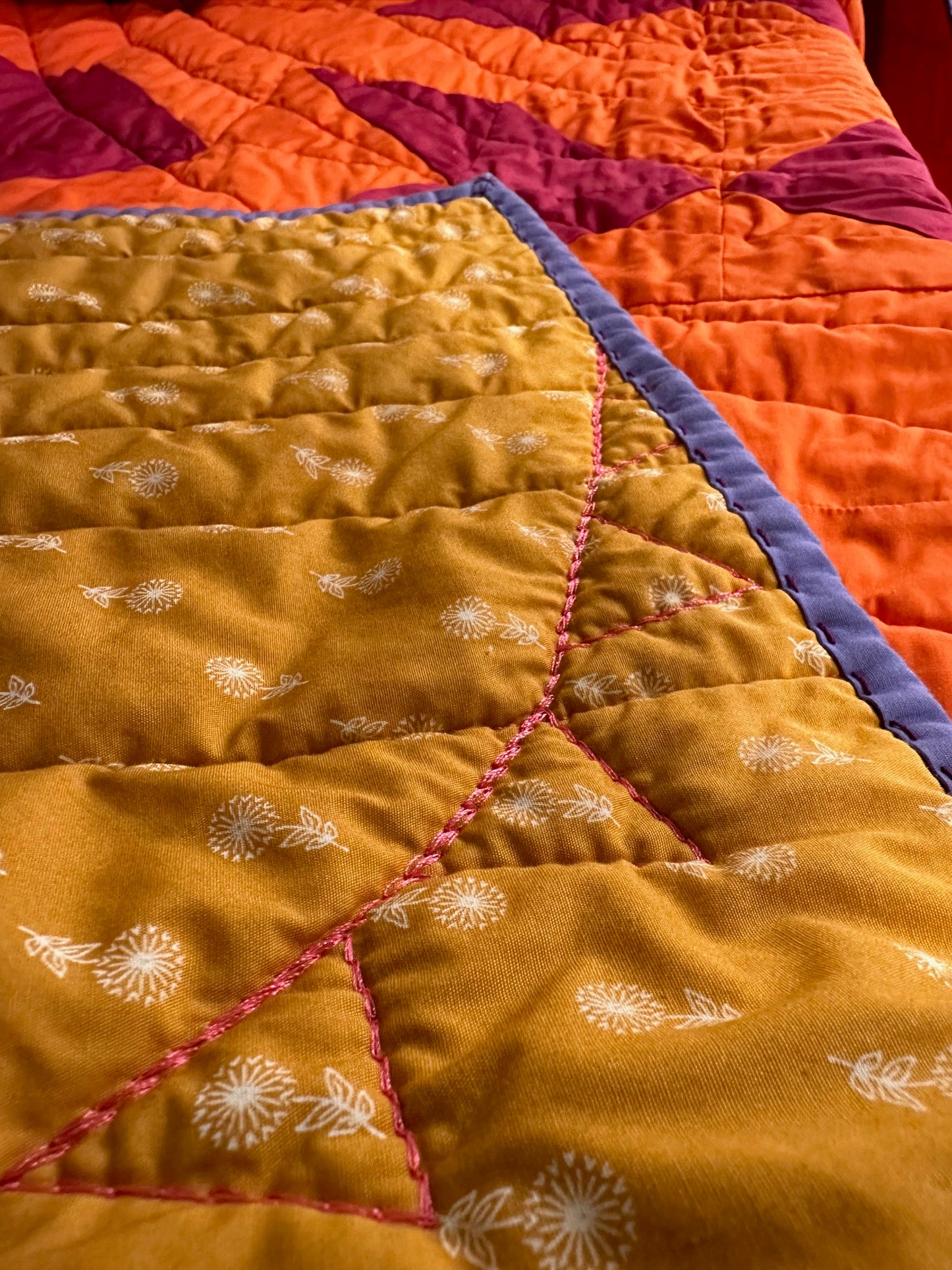 Midnight on the 707 Quilt Pattern (PDF Download)