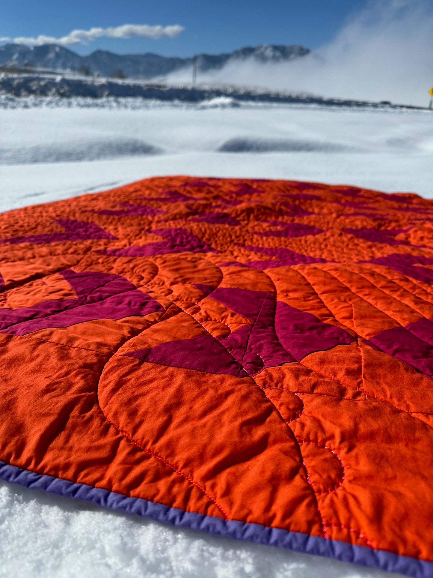 Midnight on the 707 Quilt Pattern (PDF Download)