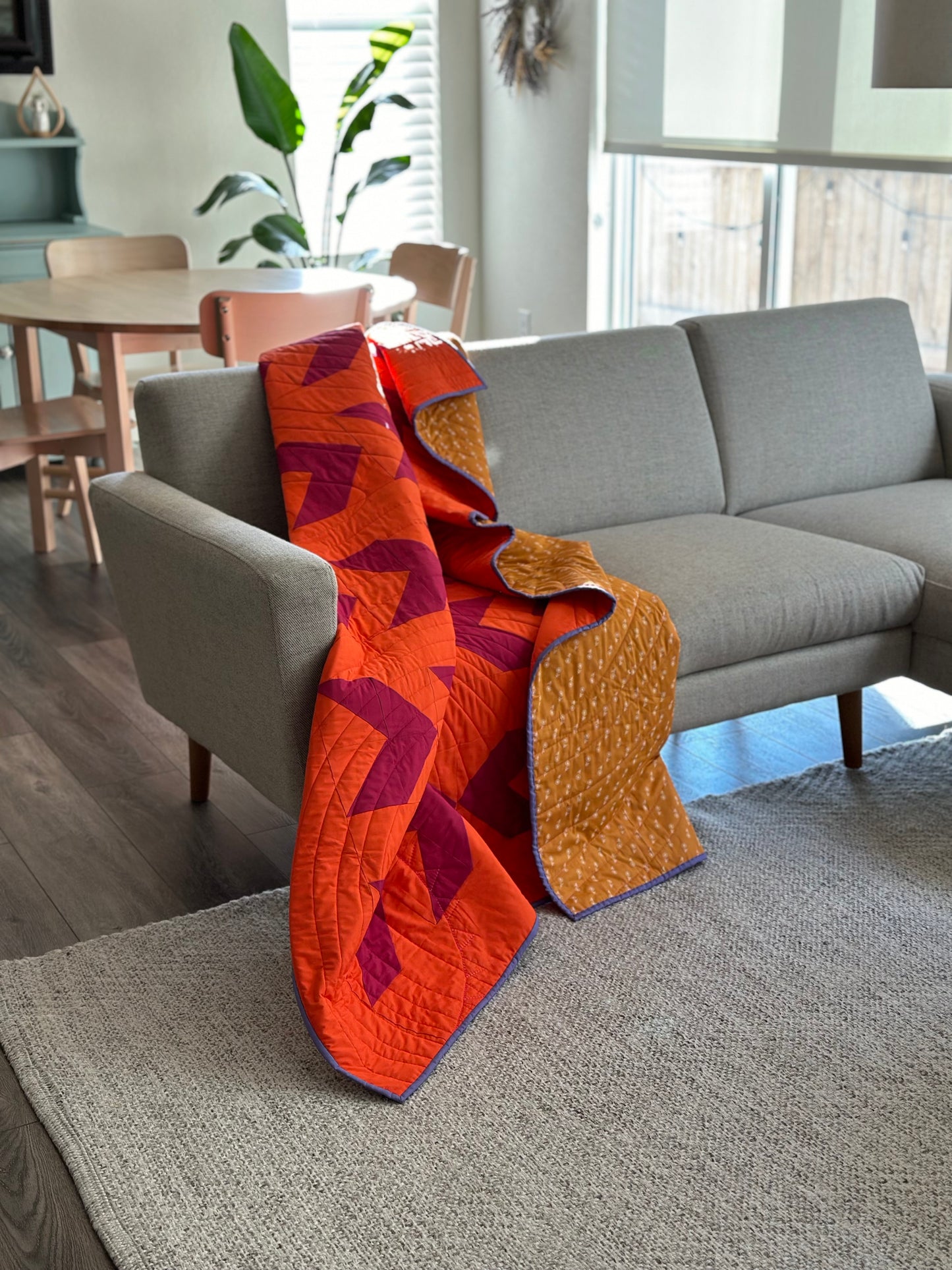 Midnight on the 707 Quilt Pattern (PDF Download)