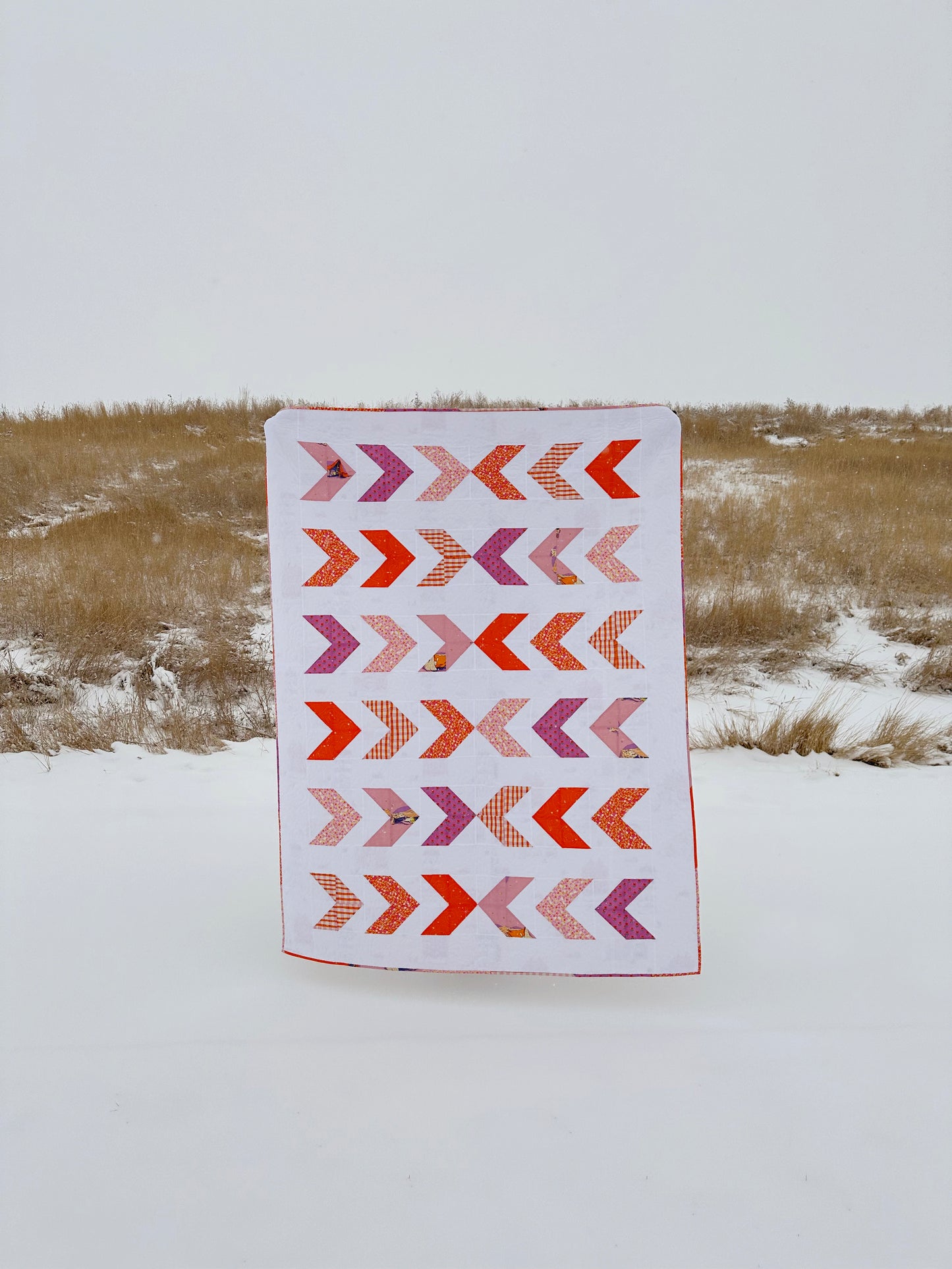 Midnight on the 707 Quilt Pattern (PDF Download)