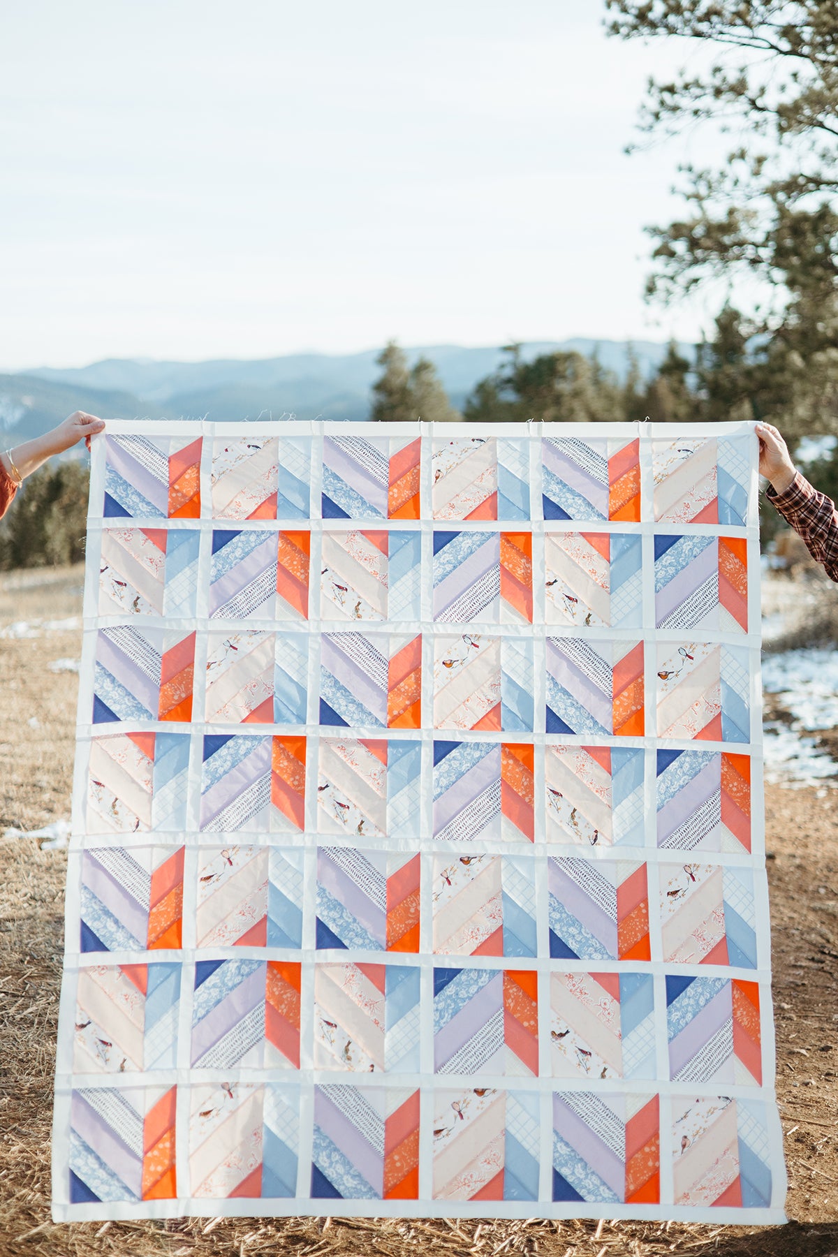 Alpenglow Quilt Pattern (PDF Download)