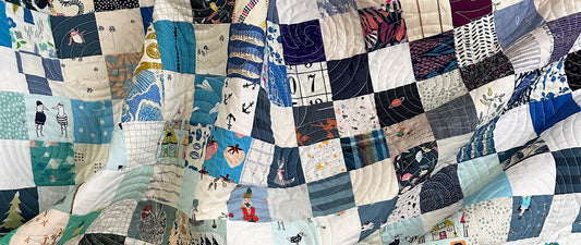 Due Pinoli I Spy quilt with free pattern