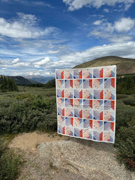 Alpenglow Quilt Pattern (PDF Download)