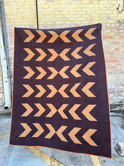 Midnight on the 707 Quilt Pattern (PDF Download)